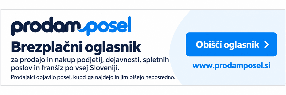 Prodam posel – brezplačni oglasnik za prodajo in nakup podjetij